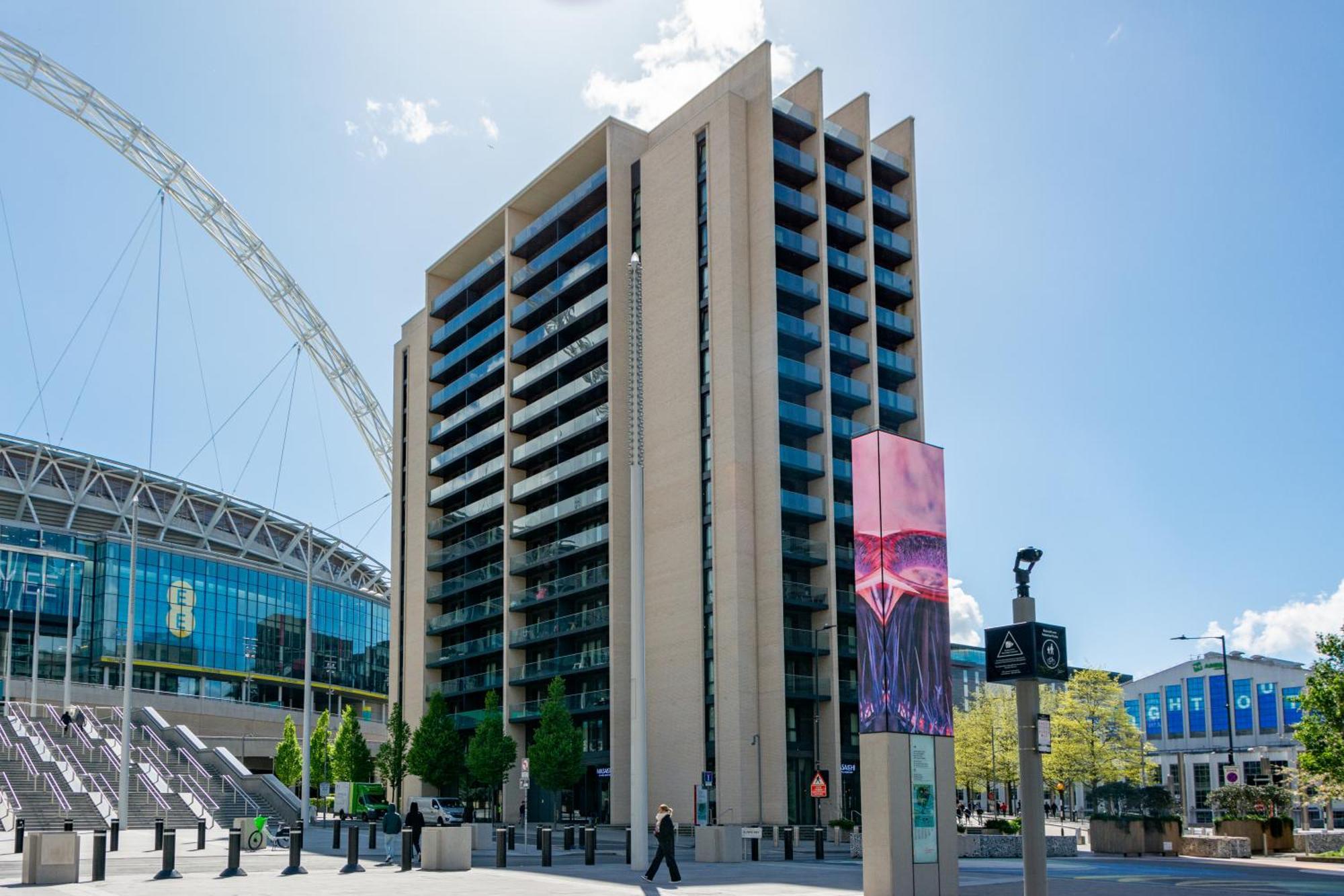 Mysquare State-Of-The-Art 1 Bedroom Apartments Near Wembley Park Londres Exterior foto